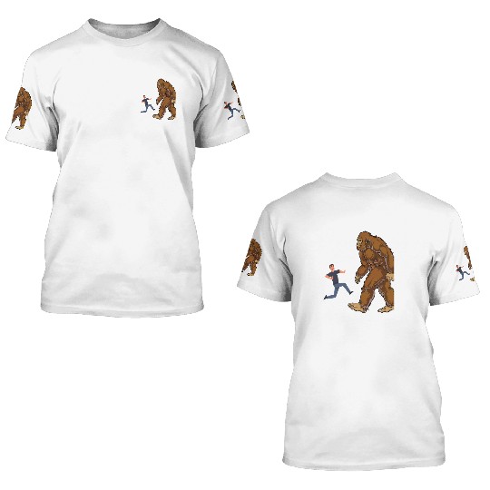 BIGFOOT RUN! 3D T Shirts