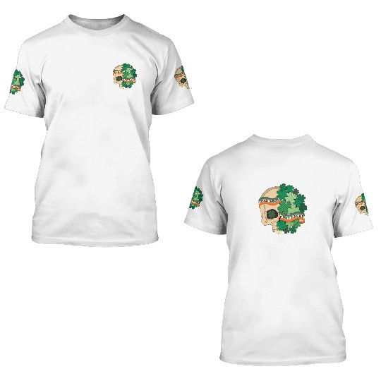 Dead Inside but Lucky 3D T Shirts