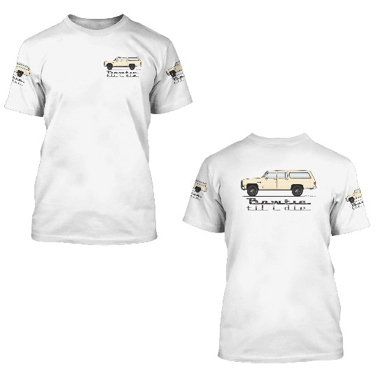 bowtie Santa Fe Tan 3D T Shirts