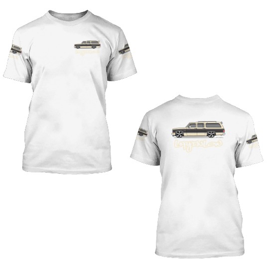 layinlow Santa Fe Tan 3D T Shirts
