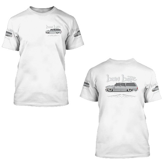 low life Light Silver 3D T Shirts
