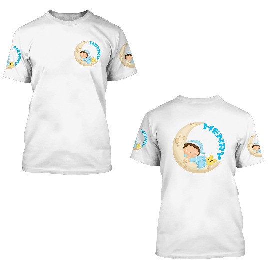 Henry & Moon 3D T Shirts