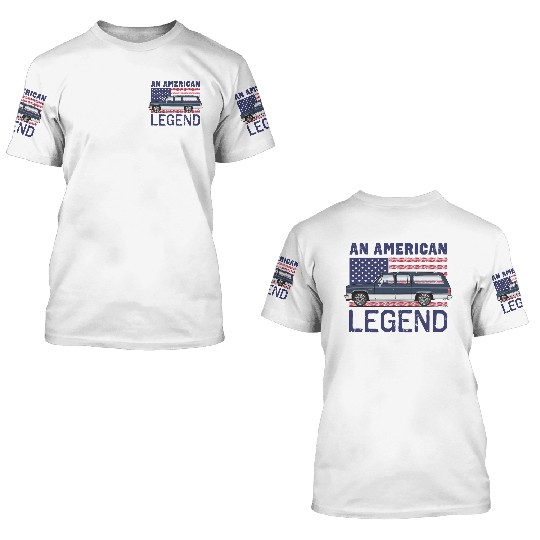 legend Midnight Blue 3D T Shirts