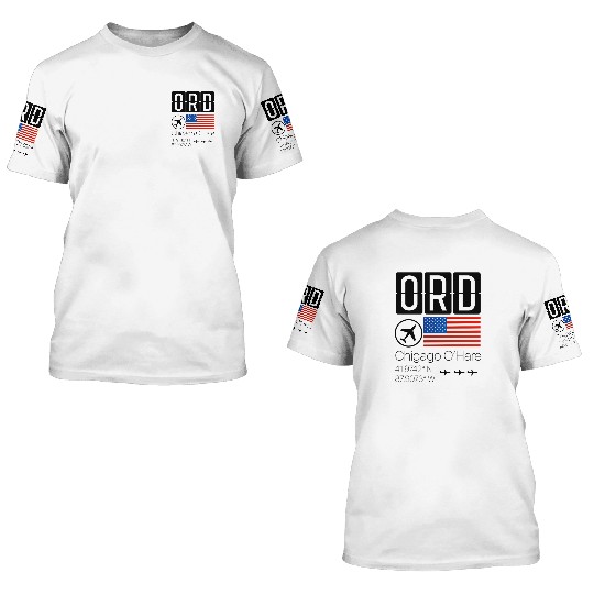 Chicago 3D T Shirts