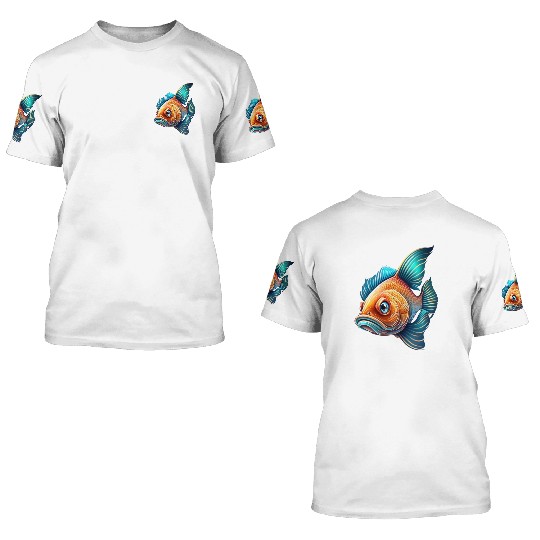 Koi Fish 3D T Shirts