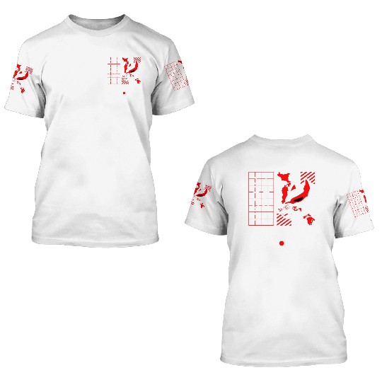 Tokyo Urban Style 3D T Shirts