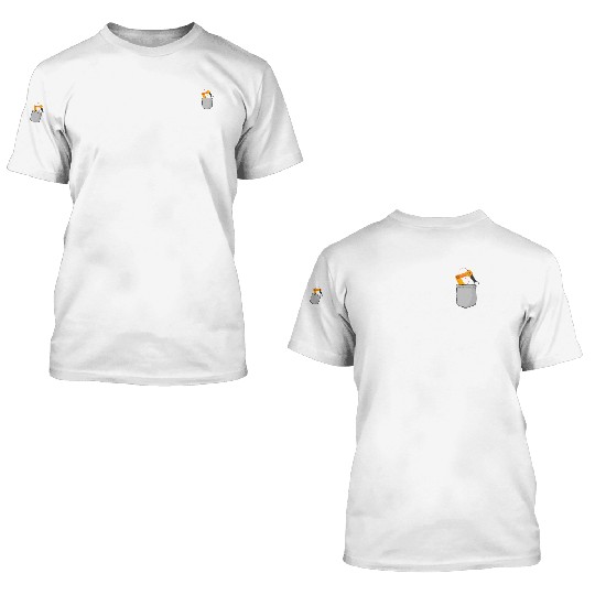 Robot Robotics Engineer Pocket 3D T Shirts