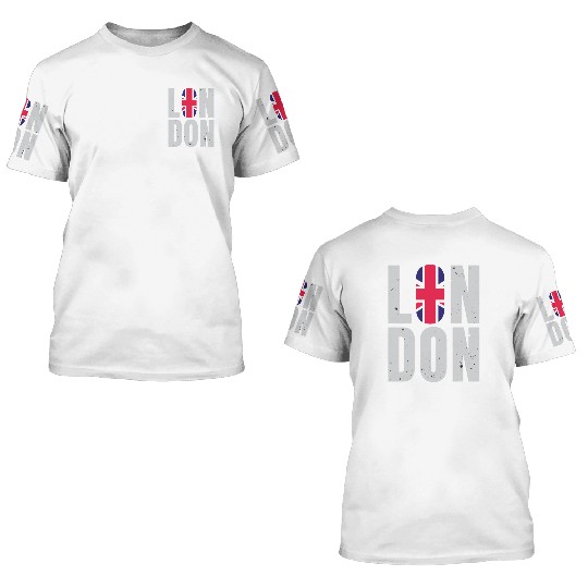 The London Look 3D T Shirts