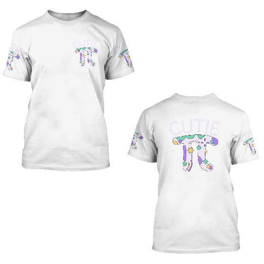 Pi Day 9 3D T Shirts