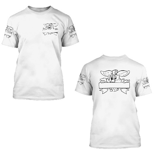 Vintage Easter 3D T Shirts