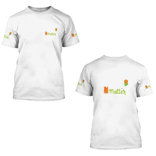 drunk lives matter 3D T Shirts