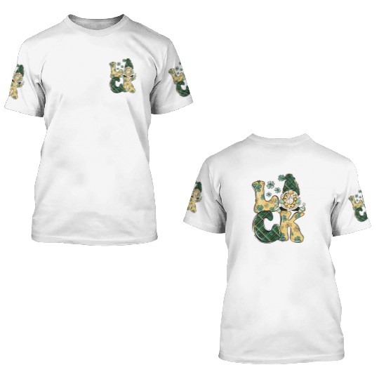 Luck sublimation 3D T Shirts