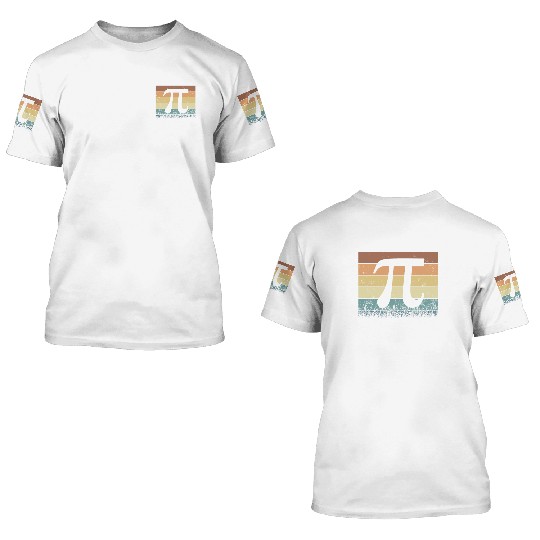 PI Day Design for all Teachers and Students 3D T Shirts