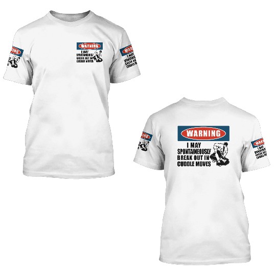 Brazilian Jiu Jitsu MMA Bjj Hugger 3D T Shirts