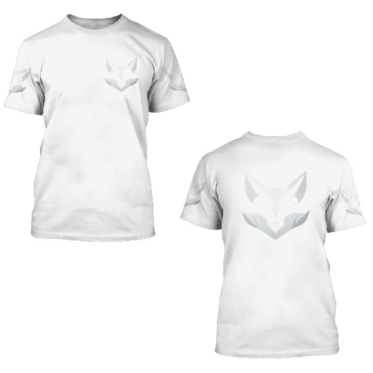 Bad Fox Geometric 3D T Shirts