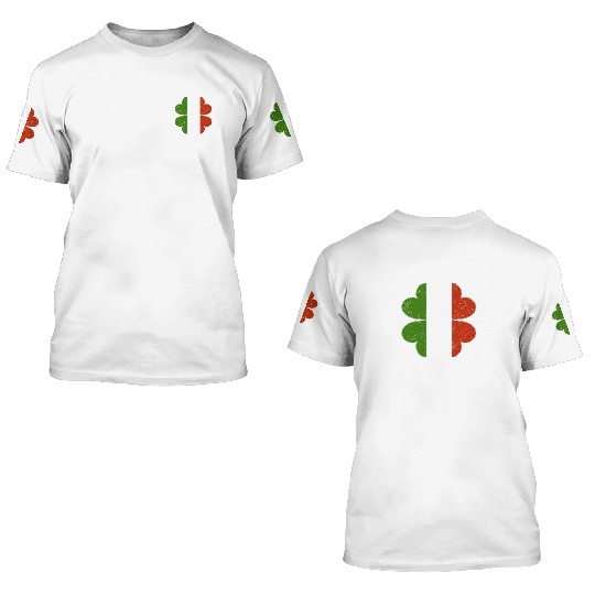 St. Patrick's Time For Some Shenanigans Clover 3D T Shirts