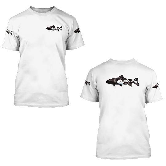 Mountain Trout 3D T Shirts