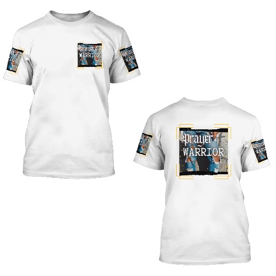Prayer Warrior - Ripped Jeans 3D T Shirts
