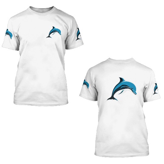 Dolphin 3D T Shirts