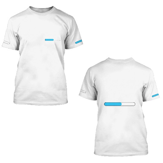 Future Engineer Loading 3D T Shirts