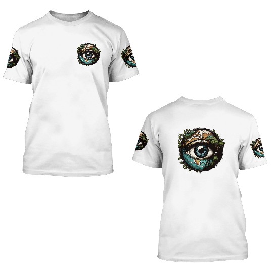 Hug the Earth - Climate Crusader 3D T Shirts