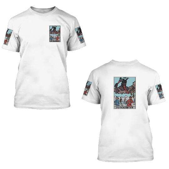 Judgement by Krampus 3D T Shirts