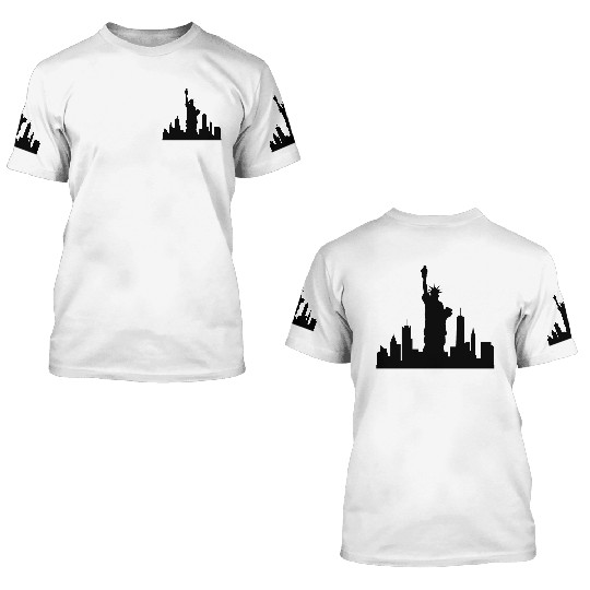 NEW YORK CITY 3D T Shirts