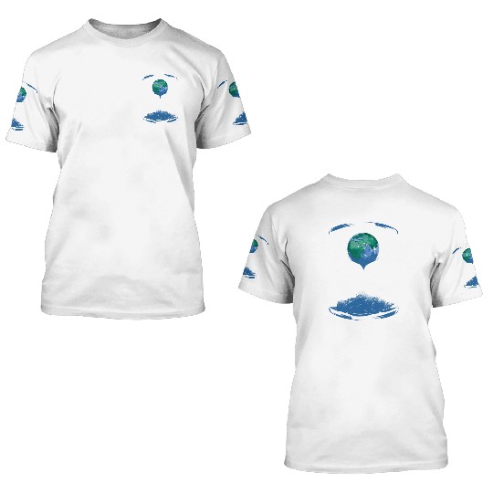 Mother Earth Time Is Running 3D T Shirts