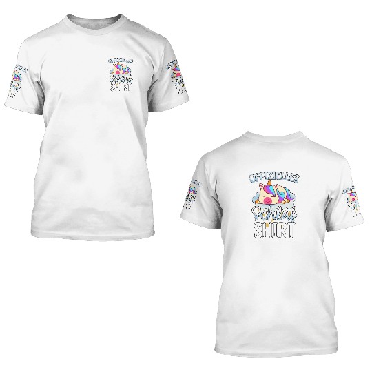 Official Sleep 3D T Shirts Unicorn