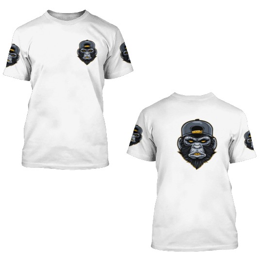Gorilla 3D T Shirts
