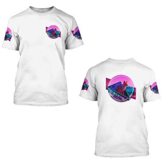 Desert Fox Simple 3D T Shirts