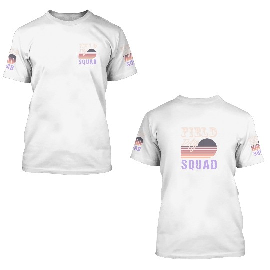 FIELD DAY SQUAD 3D T Shirts