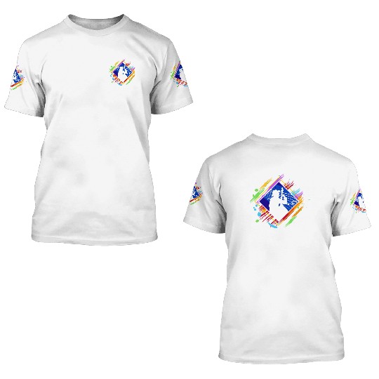 Jazz music improvisation festival 3D T Shirts