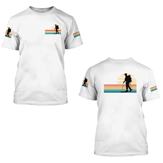 Hiking Mens Colorful 3D T Shirts