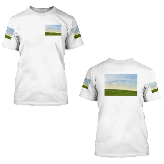 Peaceful Serenity In Nature 3D T Shirts