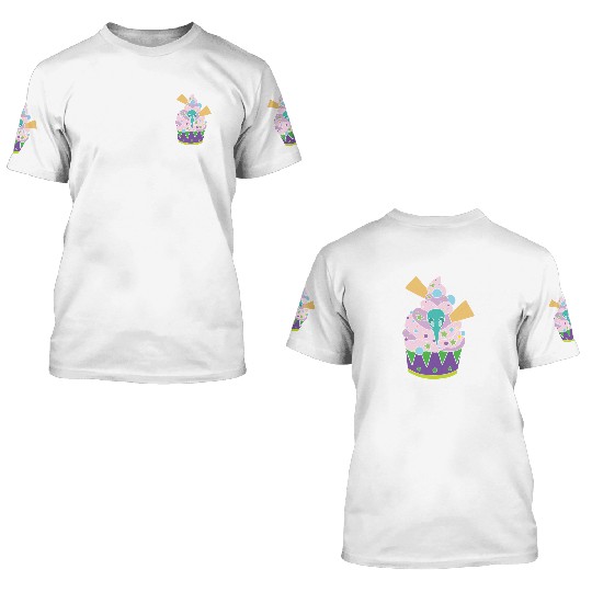 Cupcake Graveyard 3D T Shirts