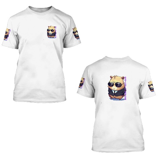 "MASBRO" Capybara 3D T Shirts