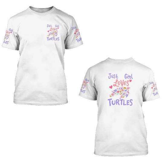 Sea Turtle Turtle Lover 3D T Shirts
