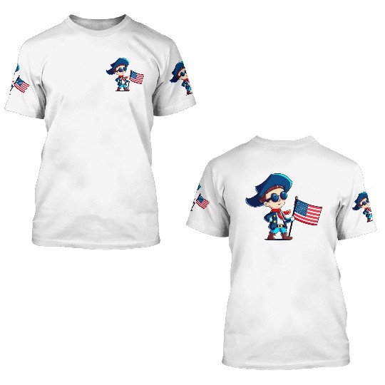 Patriot Day 3D T Shirts