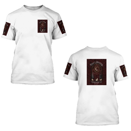 The Moon Tarot 3D T Shirts