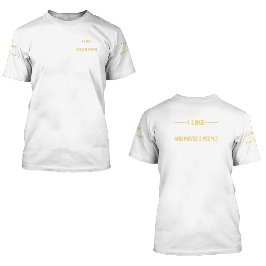3 People Beach Volleyball funny 3D T Shirts