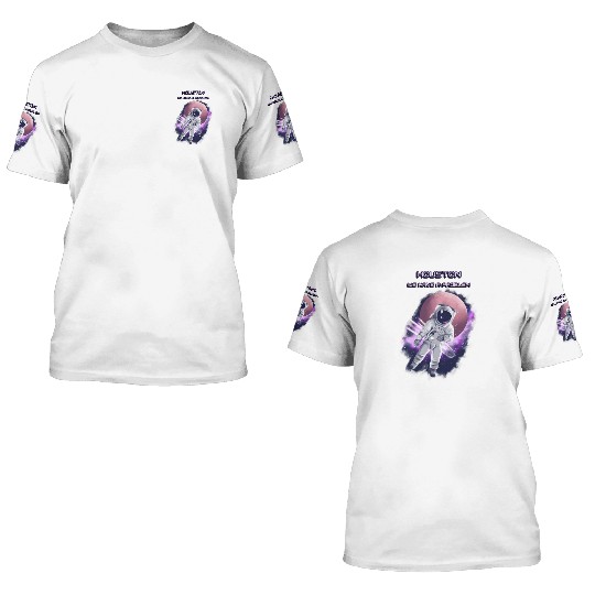 Houston we have a problem 3D T Shirts