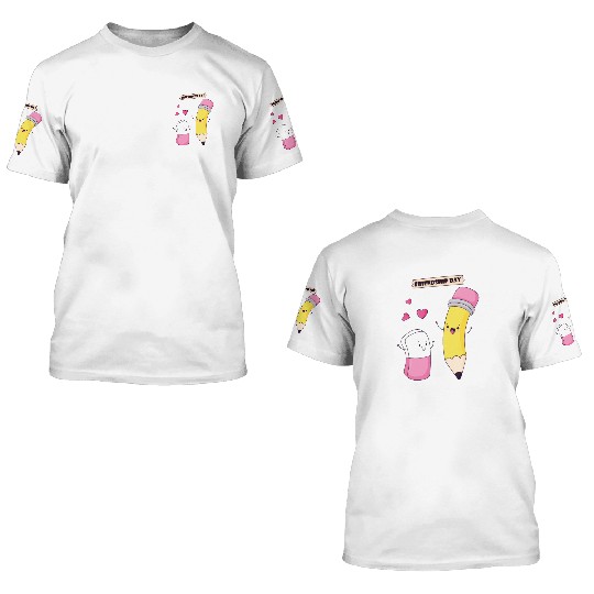 HELLO KINDERGARTEN - FRIENDSHIP DAY 3D T Shirts