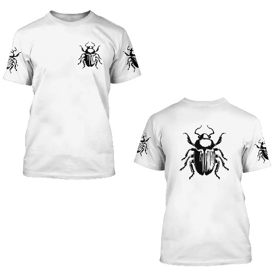 Bug Beetle Insect 3D T Shirts