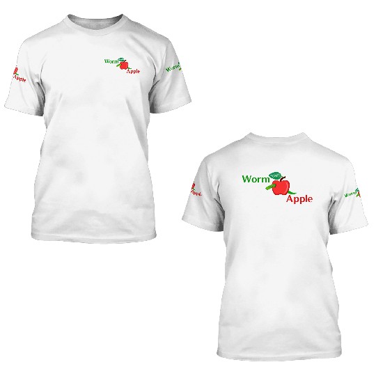 WORM 3D T Shirts