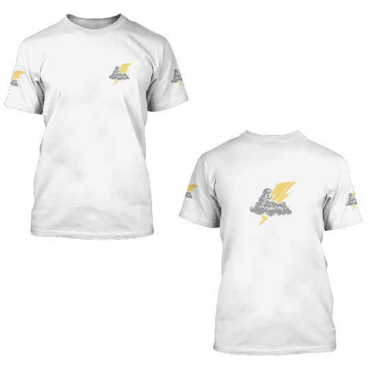 Lightning Bolt 3D T Shirts