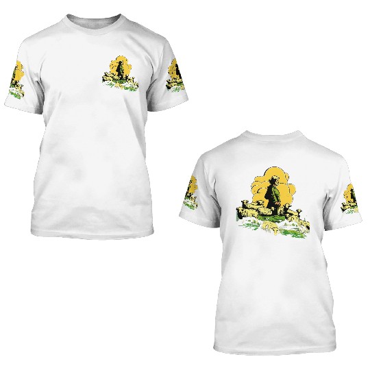 Sheep Farm Farming Farmer 3D T Shirts