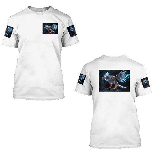 Hawk of Tomorrow 3D T Shirts