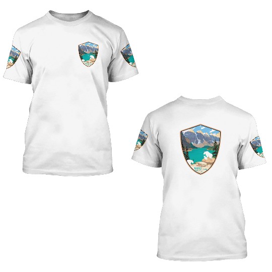 Banff national park 3D T Shirts