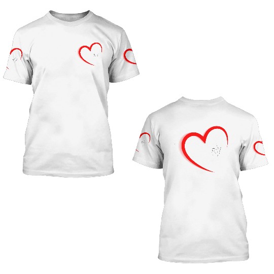 I Love My Dad 3D T Shirts